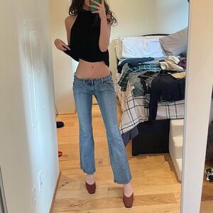 TILT Light Blue Flare Jeans